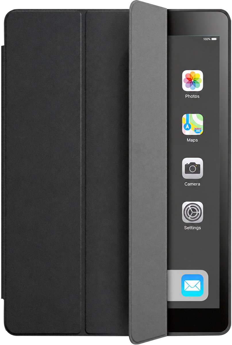 Eiger, Magnetische Folio Hoes geschikt voor iPad 10 / 11 met Stylushouder, Zwart