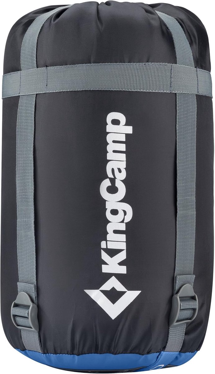 Thijox - Dubbele Slaapzak KingCamp voor 2 Personen - Winter Deken Slaapzak tot -3°C - Comfortabel en Compact voor Outdoor Camping, Festivals, Wandelen — afbeelding 4