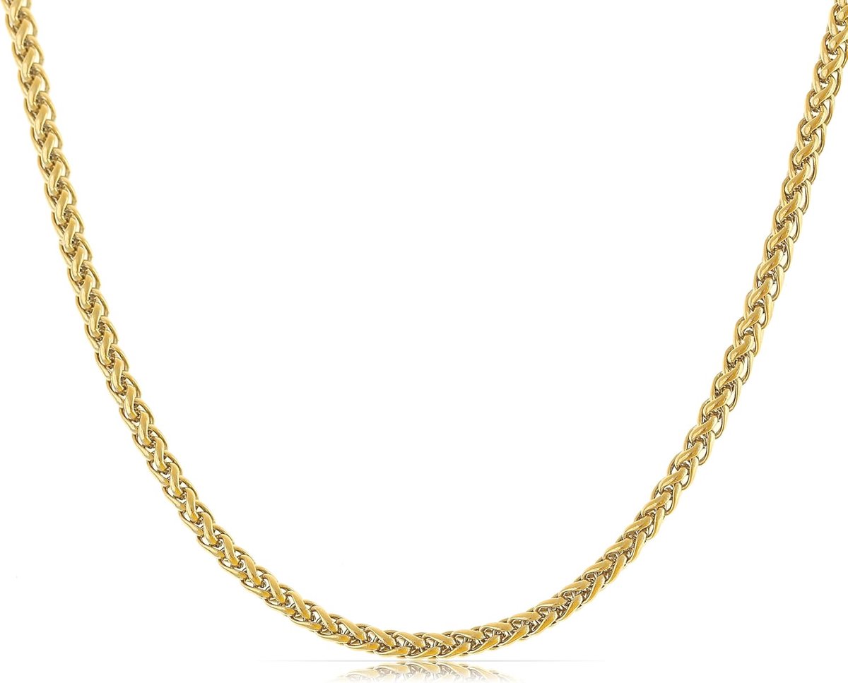 Thijox - Gouden Brillenketting voor Dames, 70 cm Hypoallergeen Roestvrij Staal, Waterdicht Boho Sieraad, Perfecte Zomeraccessoires voor Zonnebrillen e