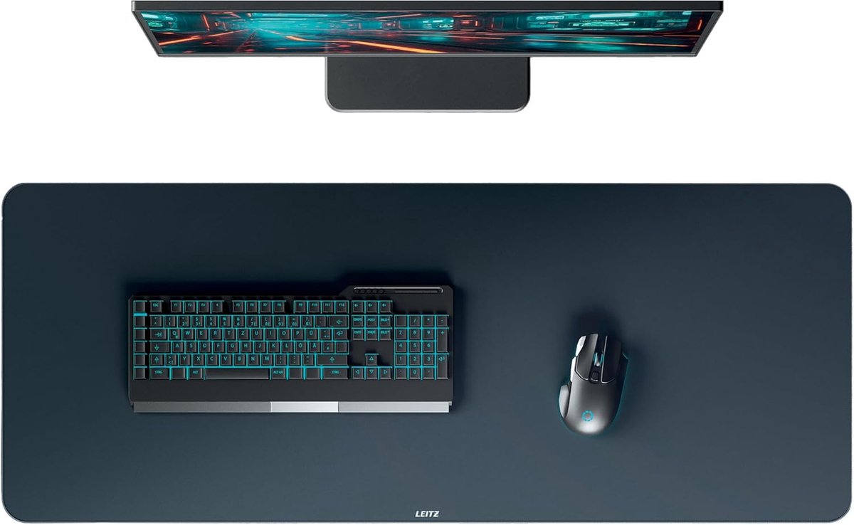 Thijox - Extra Grote Gamingmat 100x40cm - Premium Antislip Muismat - Duurzame en Wasbare Bureauonderlegger - Multifunctionele Bureaubeschermer voor We