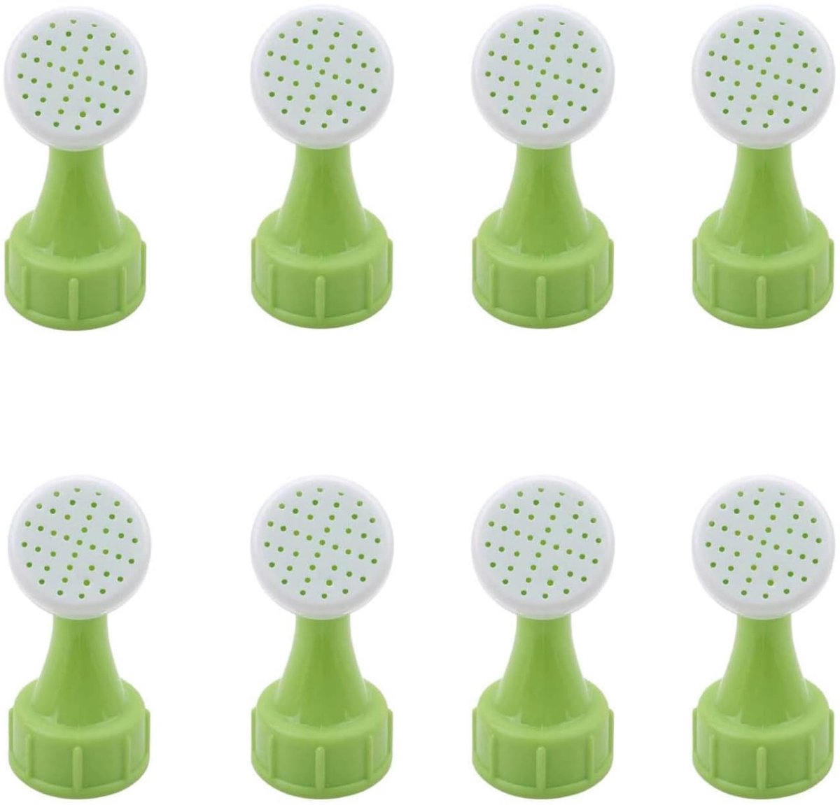 Dailygoods- Plantengietopzetstukken 8 Stuks - Sproeikop - Mini-gietopzetstukken - Irrigatiesproeier - Tuinieren - PP Kunststof - Groen