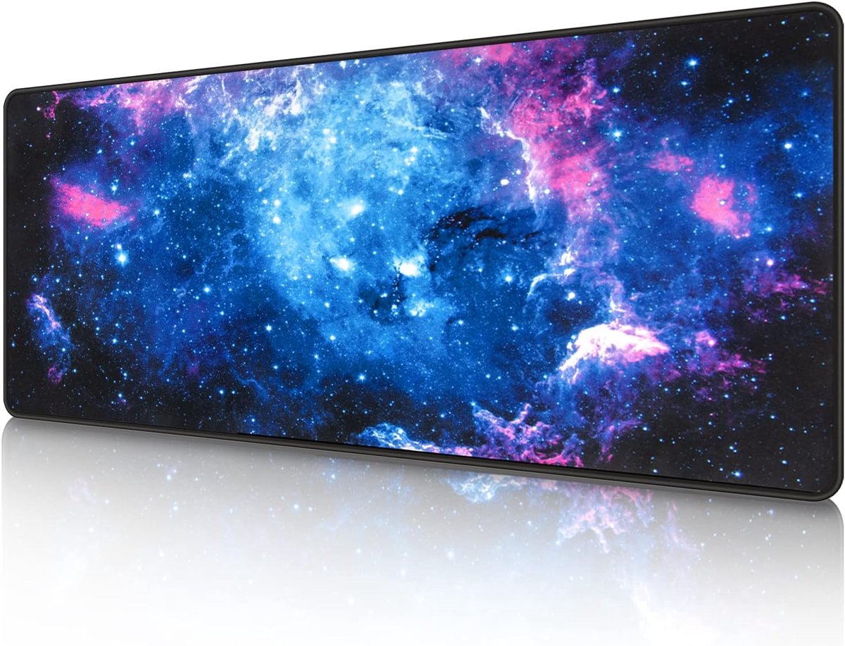Dailygoods- Gamingmuismat XXL - Duurzaam - Antislip - Wasbaar - Ergonomisch - 800x300x3mm - Gestikte Randen - Muismat
