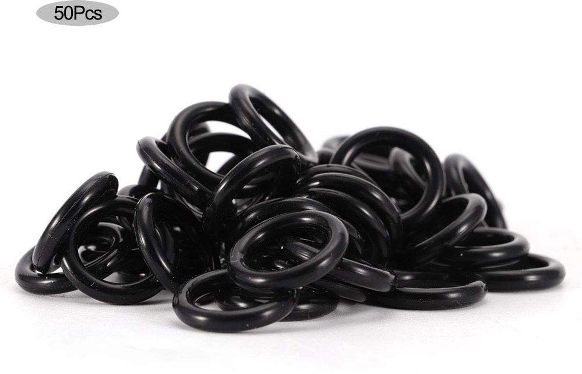 Dailygoods- O-ring 50 stuks - PVC waterdichte afdichtringen - Afdichtingen voor buisverbindingen - Duurzaam en niet giftig - Geschikt voor hogedrukreinigers - 12 maanden garantie - Afdichtring