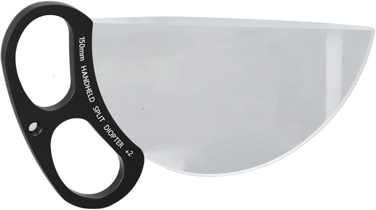 Handheld Split Filter met 150mm 2 Diopter Lens voor Camera Fotografie en Film Accessoires - Voorgrond Vervaging en Prismatische Effecten