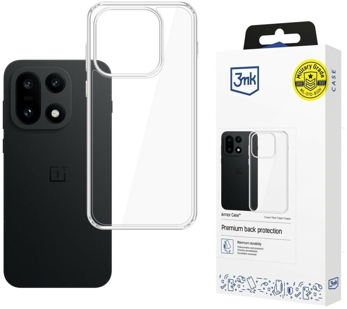 3Mk Armor Hoesje Voor Oneplus 15 5G Telefoonhoes Met Anti-Schoktechnologie