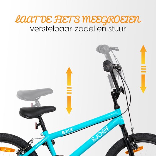 SJOEF BMX 20 inch - Blauw van SJOEF — afbeelding 4