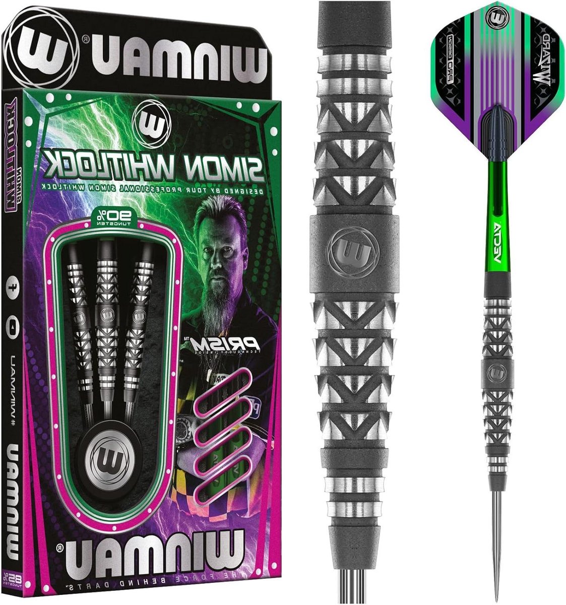 Dartpijlen Set - Stalen Darts - Precisie Werpen - 90% Tungsten - 24 Gram - Zilver
