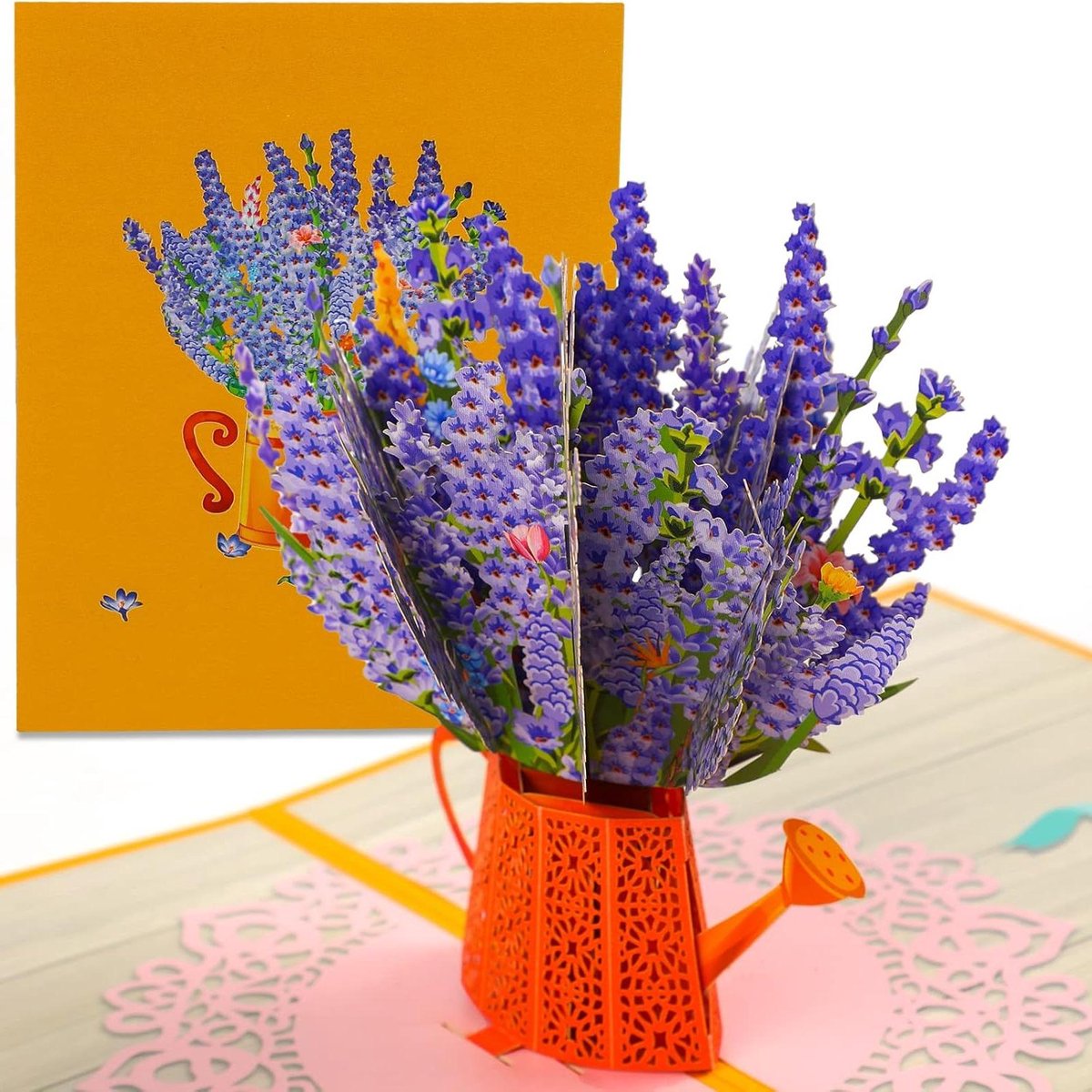 3D pop-up kaart - Wenskaart envelop - Geleentheden vieren - Handgemaakt ontwerp - 20 x 15 cm - Kleurrijk
