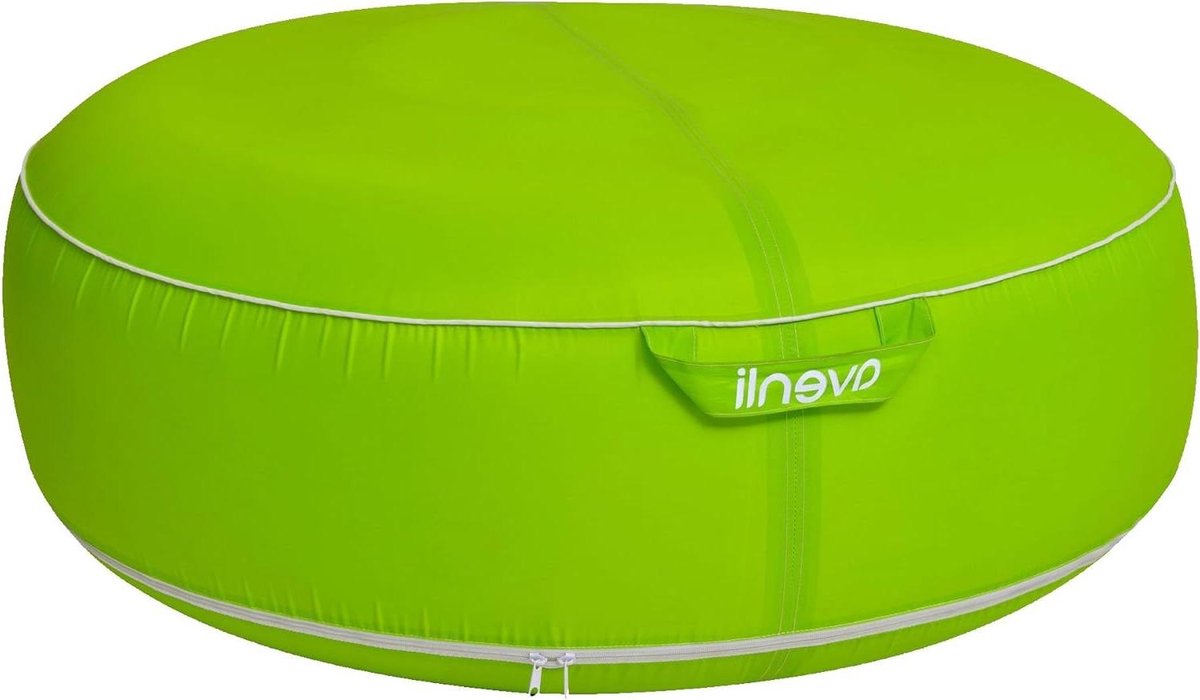 Zitzak Poef - Zitkussen Outdoor - Ontspannen Zitten - Waterproof UV-bestendig - 98 x 38 cm - Groen