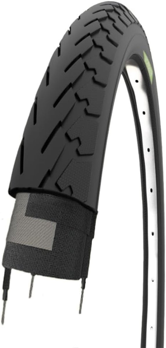 Fietsband - Stadsfiets banden - Comfortabel fietsen - Stevige constructie - 700 x 28C - Zwart