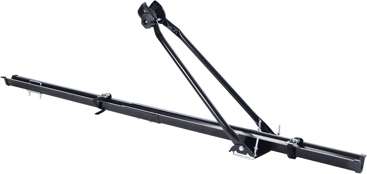 Fietsendrager Dak - Fietsdrager Auto - Vervoer Fietsen - Stalen Frame Klem - 15 kg Max - Zwart