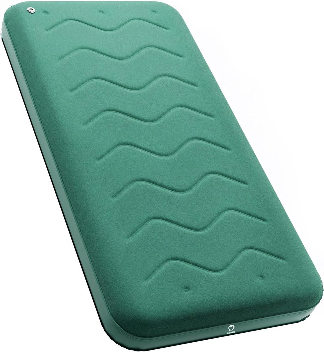 Zelfopblaasbaar Slaapkussen - Luchtbed Matras - Kamperen Buiten - Eenvoudig Op te Blazen - 190 cm Lengte - Groen