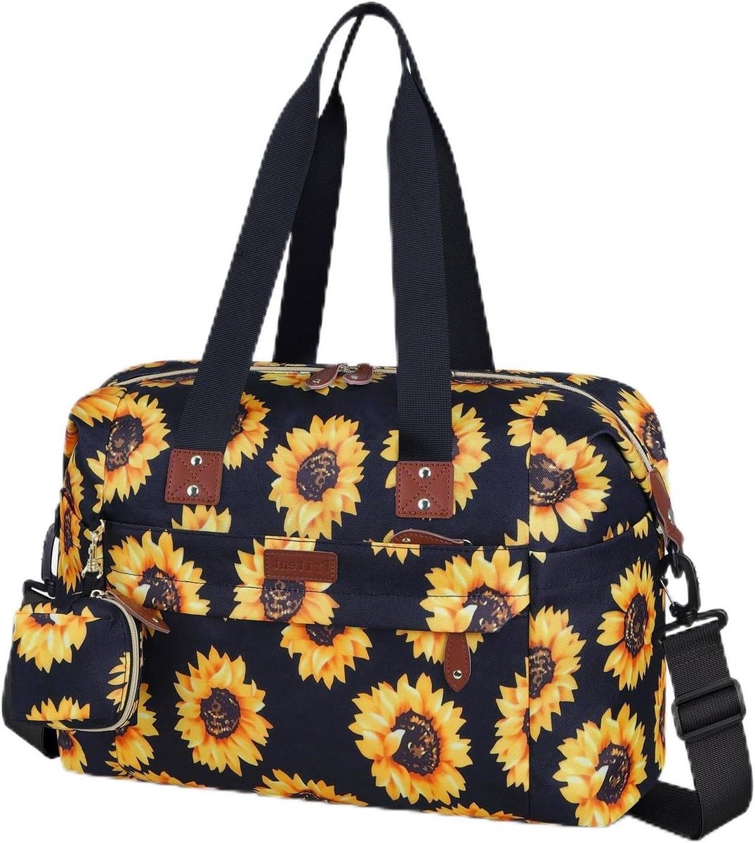 Baby luiertas - Maternity tas - Baby verzorgen - Waterdicht en scheurvast - 43 x 19 x 28 cm - Zwart