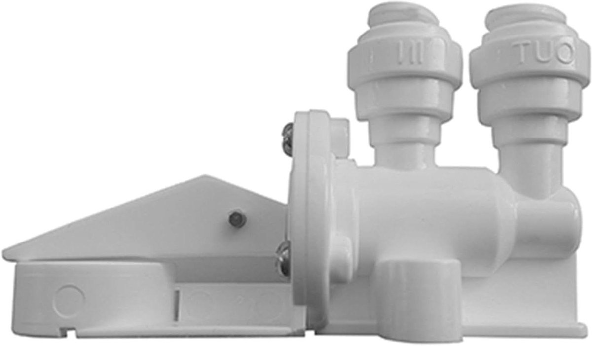 Lekdetector Omgekeerde Osmose - Waterlek Melder - Voorkom Waterschade - Automatische Waterstop - 8 x 35 x 5 cm - Wit