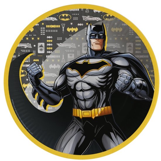 Amscan by Riethmuller - Riethmüller - Borden (papier) -Batman - (8 stuks)