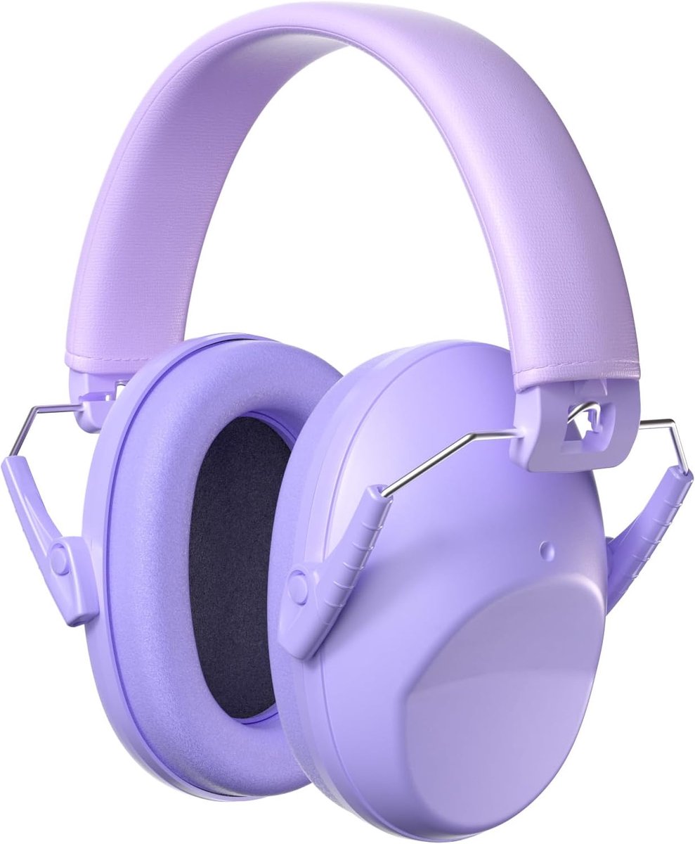 Thijox - Gehoorbescherming voor Kinderen, Hoofdtelefoon met Verstelbare Hoofdband, Passieve Oorbeschermer NRR 22 dB voor Baby's, Peuters en Kinderen,