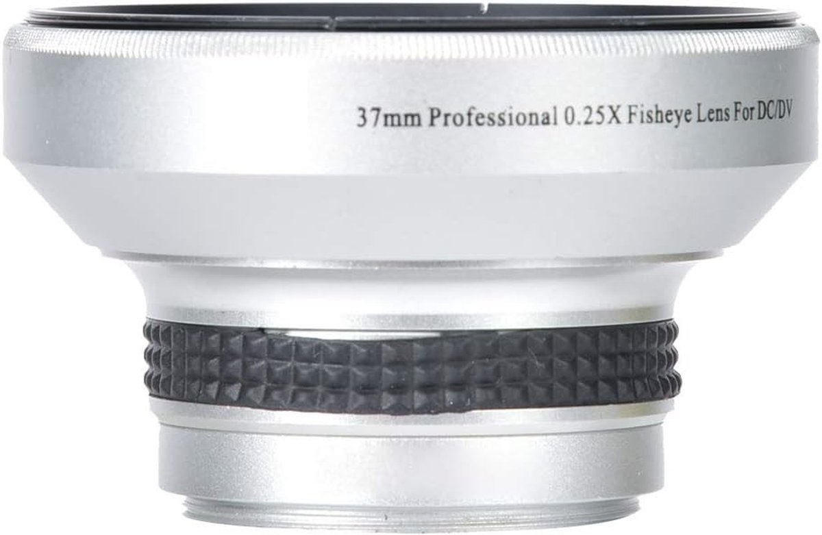 37Mm 0.25X Super Fisheye Lens voor Camera - Breder Beeldbereik, Hoge Kwaliteit en Geschikt voor Diverse Camera's