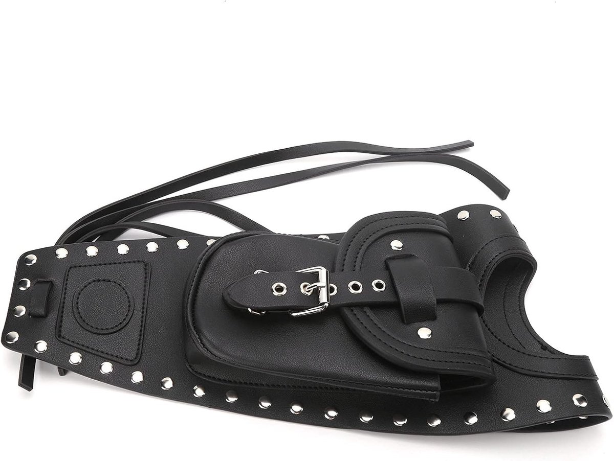 Motorfiets Tanktas - Brandstoftank Tas voor Motorfiets - Waterdichte Tank Pouch met Accessoires en Opbergruimte voor Motoren