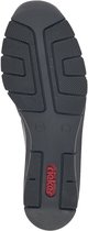 RIEKER 53771-00 Mocassin zwart maat 40