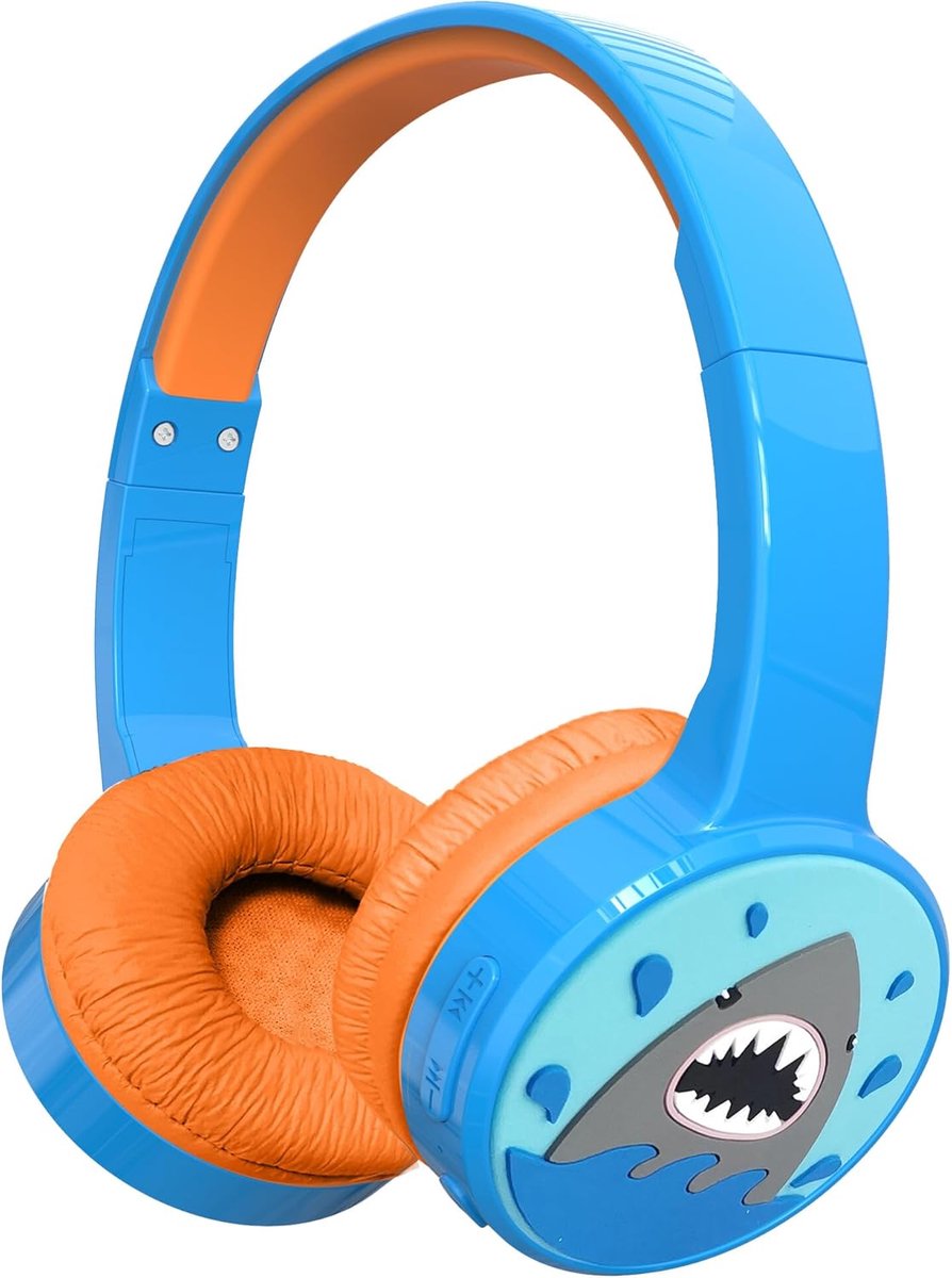 Thijox - Draadloze Bluetooth Koptelefoon voor Kinderen - Veilig tot 85db - Ingebouwde Microfoon - Comfortabel en Lichtgewicht - Ideaal voor Thuis, Sch