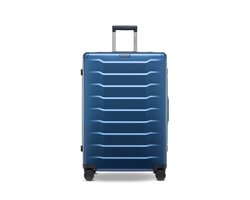 Stratic Phoenix Aluminium - grote koffer – 76 cm – 4 Hinomoto wielen & TSA-slot – Blue