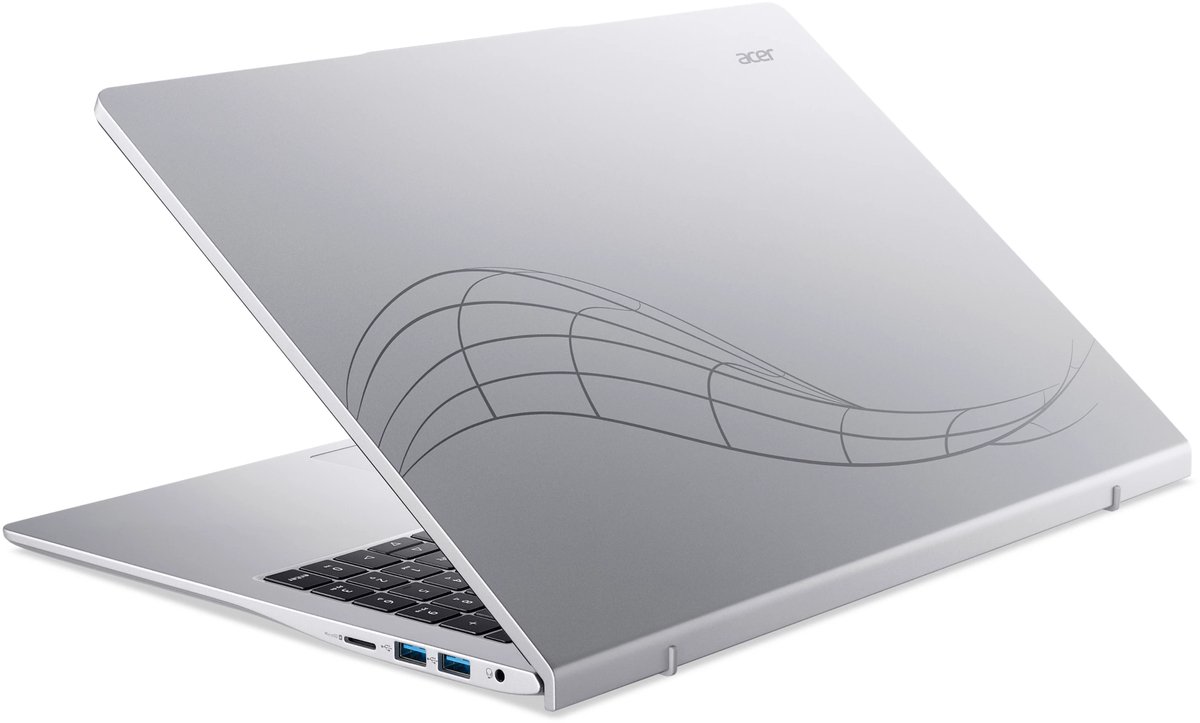 Acer Aspire AL16-53P-503B - Laptop - 16 inch - Core Ultra 5 - 16GB - 512GB SSD - Zilver thumbnail 2
