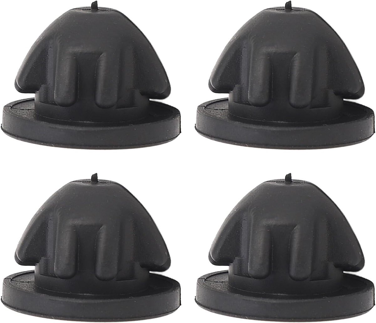 4-delige motorcover houder bushing stop, rubberen montage ring voor BMW 1, 2, 3, 4 en 5 Serie voertuigen