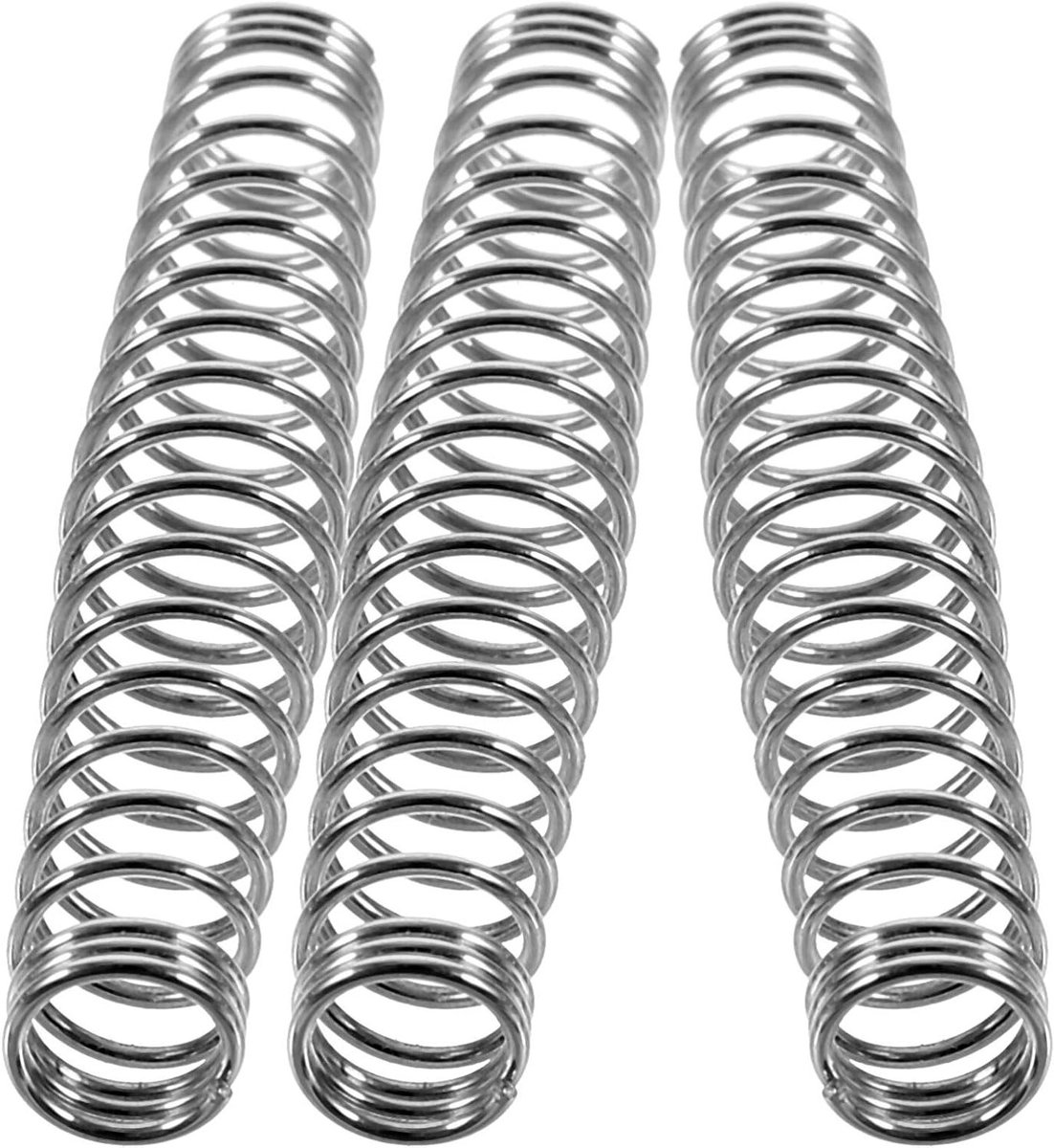 Set van 3 reserveveren voor snoeischaren – universele roestvrijstalen terughaalveren – 5 cm, 0,5 cm diameter – ideaal voor tuinscharen en schrapers, roestbestendig en duurzaam