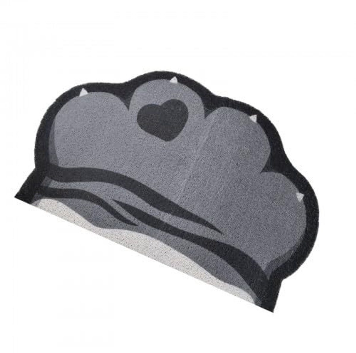 Dailygoods - Kattentoiletmat, antislip badkamermat, 90 x 59 cm, gemakkelijk te reinigen kattenmat, kattentoiletmat voor badkamer, keuken of woonkamer