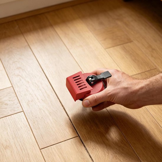 Parketspleet Tool - Vloer Reparatie - Vloeren Egaliseren - Duurzaam Koolstofstaal - 12x12x0.1 cm - Niet gespecificeerd — afbeelding 3