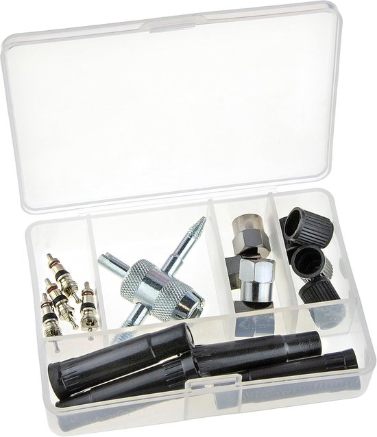 Bandenreparatieset Auto - Pechset Motorfiets - Tubeless Banden Repareren - Professionele Kwaliteit Gereedschap - 20 Stuks Strips - Zwart — afbeelding 3