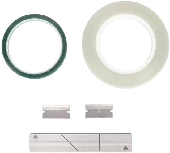 Dailygoods- Splitsblok Kit - Aluminiumlegering - 1/4 Inch Tape - Bandsplitsblok - Universeel voor Reel-to-Reel - Inclusief Media Blades - Bandsplitsblokkit van Dailygoods — afbeelding 5