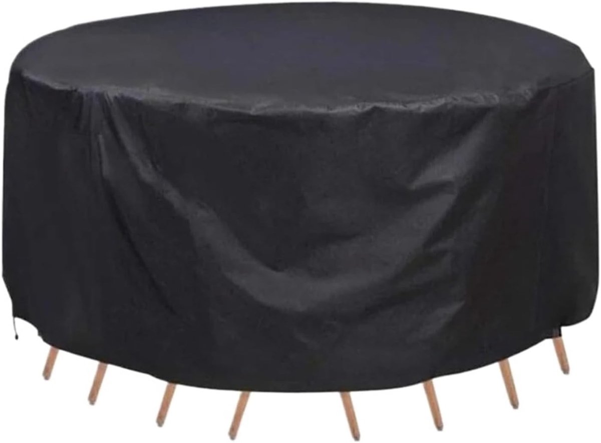 Bankhoes Tuinmeubelen - Beschermhoes Tafel - Buiten Meubels Beschermen - Waterdicht Oxford Weefsel - 127 x 58 cm - Zwart