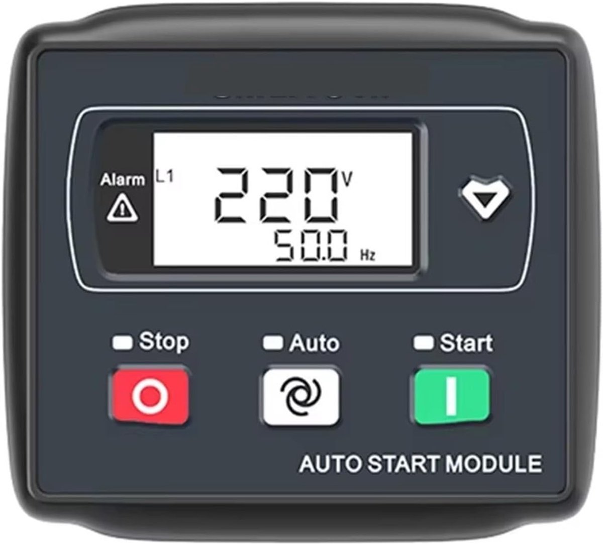 Generator Controlepaneel - Startmodule Diesel - Automatische Start - Zelf Startend - Kopiëren - Zwart