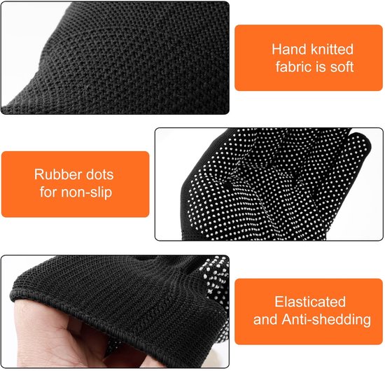 Dailygoods- Onkruidsteker met steel - Voegenkrabber - Onkruidverwijderaar - Tuingereedschap - Antislip handschoenen - Robuust en duurzaam van Dailygoods — afbeelding 4