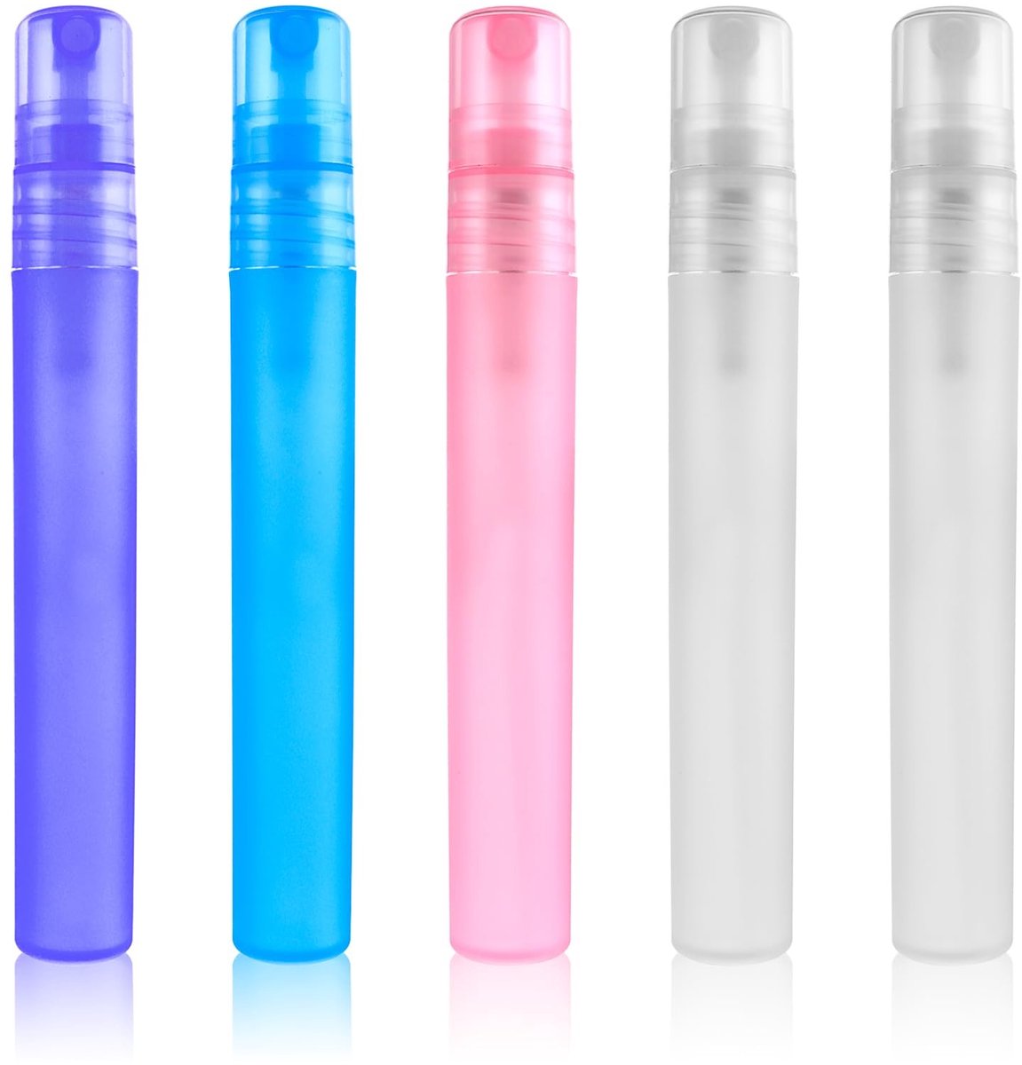 Dailygoods - Mini Parfumverstuiver - 10 ml, 5 Stuks Draagbare Navulbare Flesjes voor Onderweg