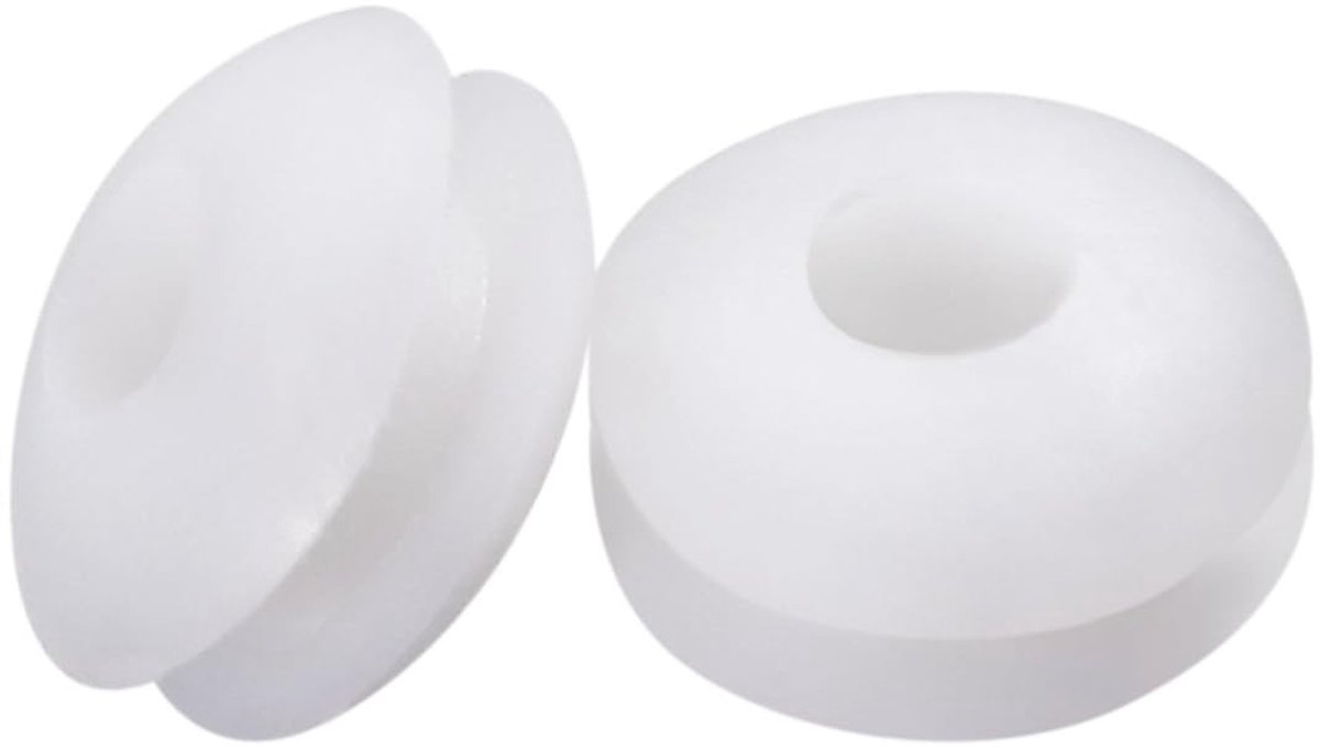 Dailygoods - 50 Stuks Rubberen Doorvoertules voor Kabelbescherming