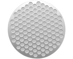 Dailygoods - Herbruikbare Koffiefilterplaat van Roestvrij Staal voor 51 mm Filterdragers