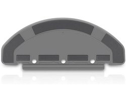 Dailygoods- Dweildoekhouder voor Ecovacs Deebot T9 Max - Slijtvaste Materialen - Probleemloze Vervanging - Grondige Reiniging - 1 x Dweilplaat - Houdt Mop Veilig Op Zijn Plaats - Robotstofzuigeraccessoire