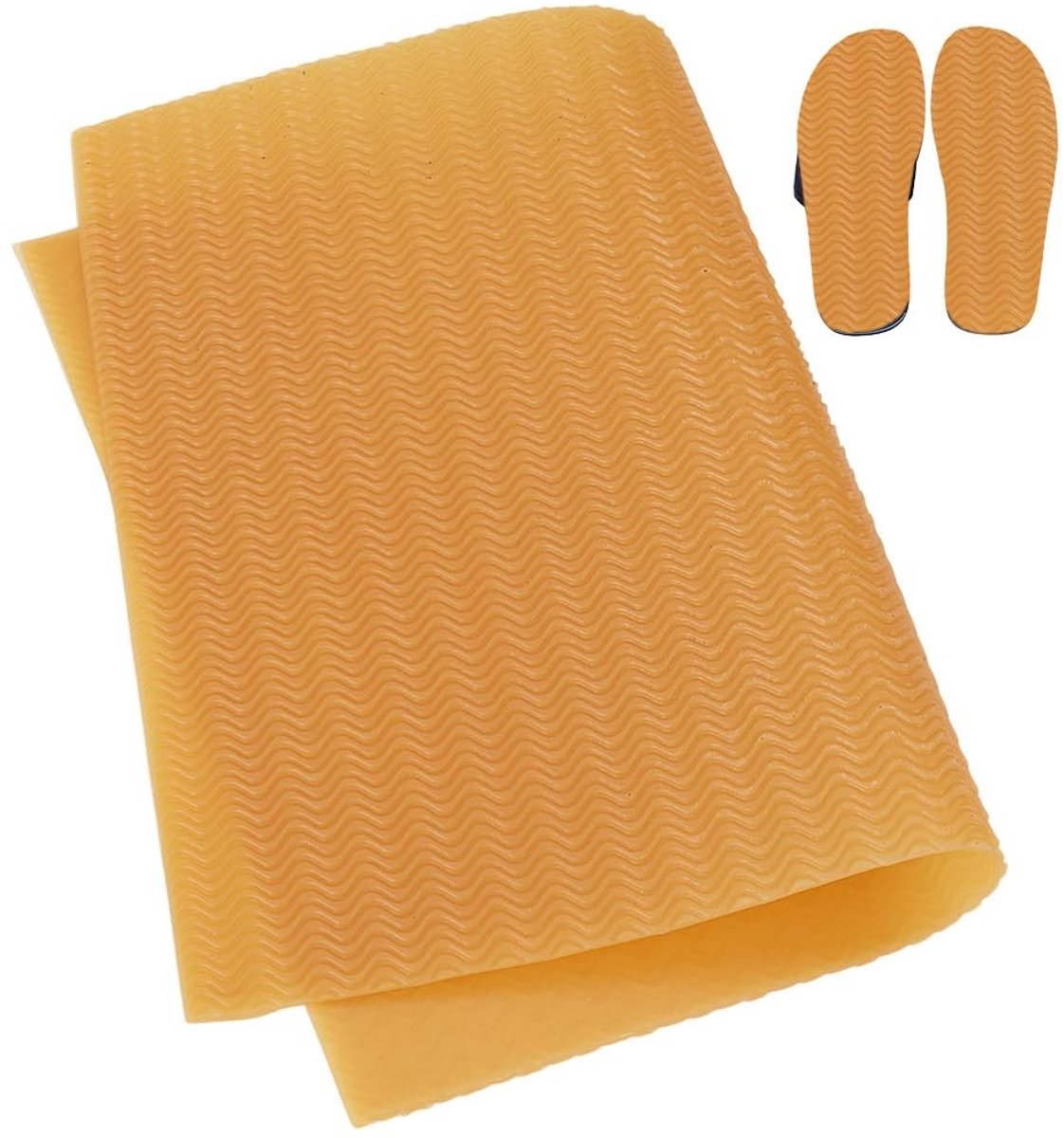 Dailygoods- Rubber Zool 3mm Dikke Antislip - Schoenzolen Dames - Schoenzolen Heren - Vervangingsmateriaal - DIY Reparatie - 14x11 inch