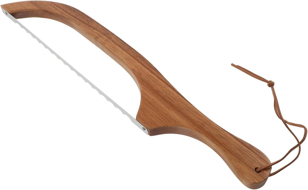 Brood Snijder - Taart Gereedschap - Bakken en Snijden - Houten Handvat - 44 cm Lengte - Diverse Kleuren