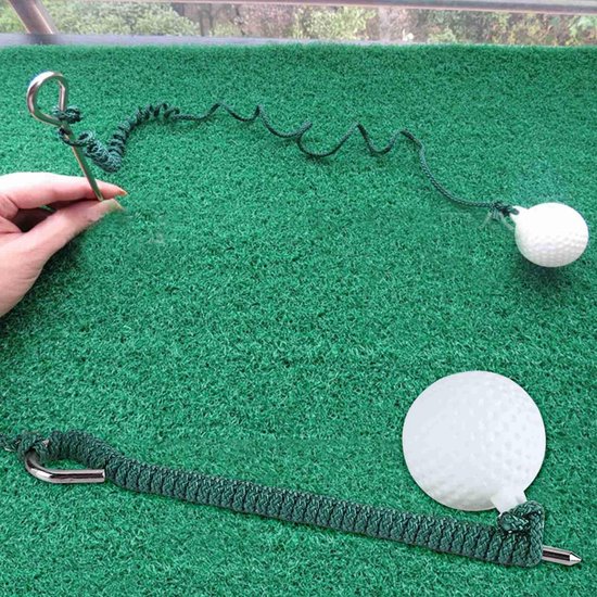 Dailygoods - Golf Swing Trainer met Touw en Bal voor Effectieve Oefeningen van Dailygoods — afbeelding 4