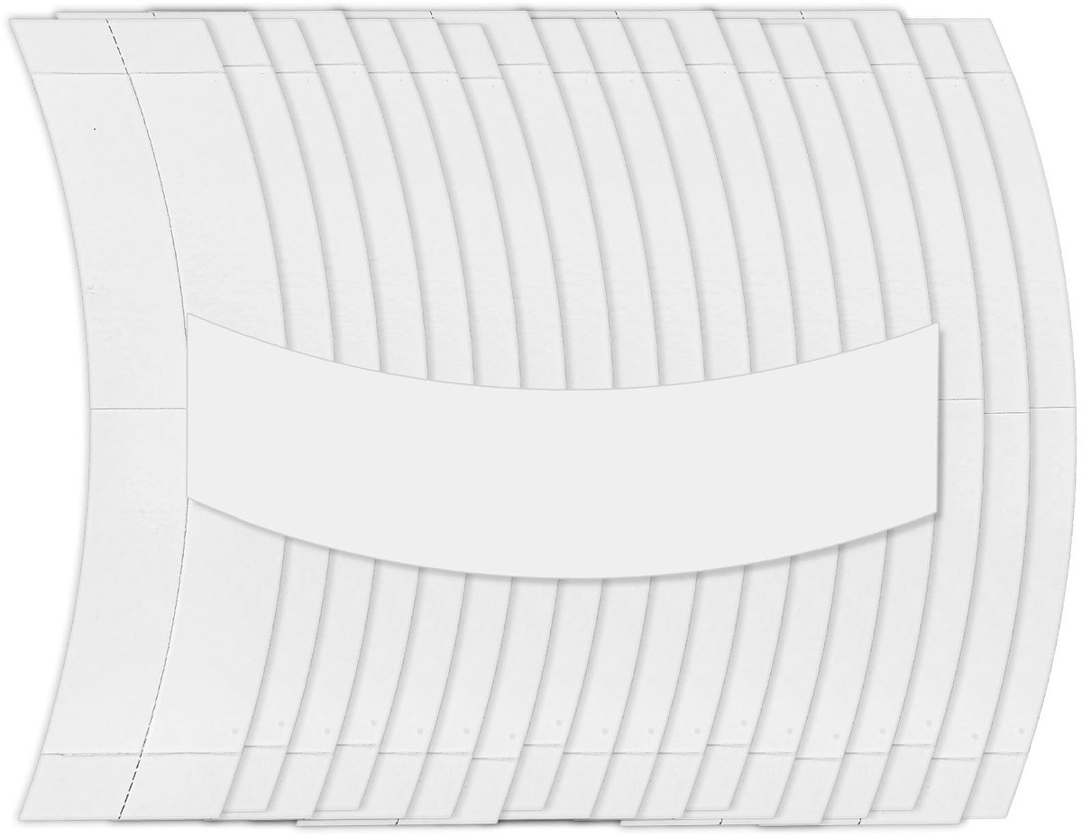 Dailygoods- Pruiktape 36 Stuks - Waterdicht - Extra Sterk - Onzichtbaar - Pruikaccessoires - 7,5 x 2,4 cm - Haartape