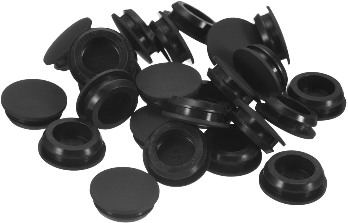 Dailygoods - 25 Stuks Siliconen Klikgaten voor Waterdichte Toepassingen