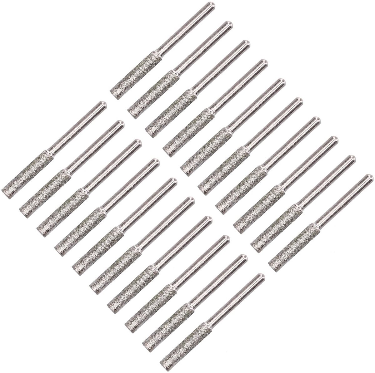 Dailygoods- Kettingzaagslijper 20 Stuks - Diamanten Slijpvijl - Metalen Snijgereedschap - 3/8 Inch Kettingen - 7/32 Inch Wiel - Elektrische Slijper - Slijpgereedschap