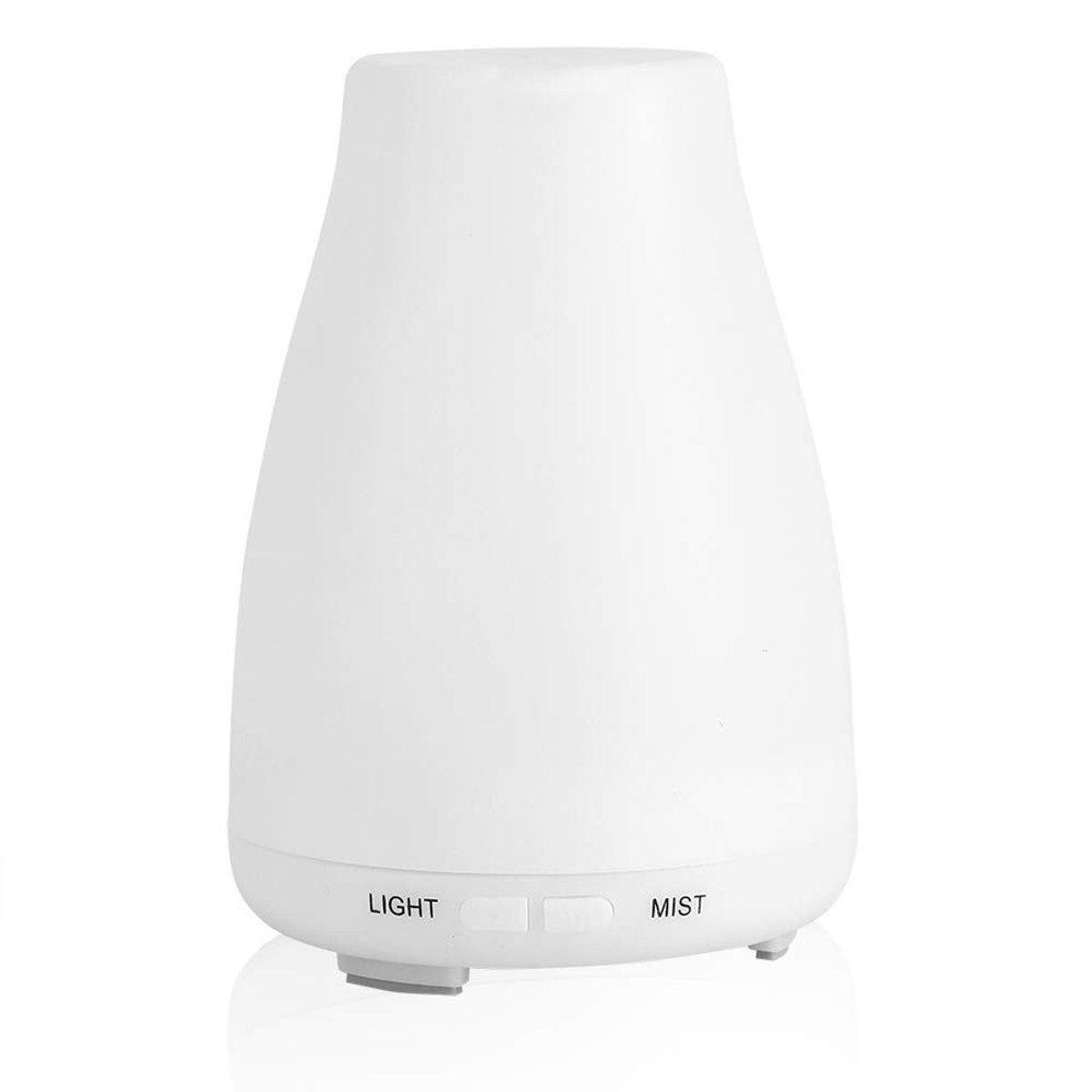 Dailygoods- Diffuser aromatherapie 200 ml - Luchtbevochtiger - Ultrasone golfverneveling - Instelbare timer - 7 omgevingslichtkleuren - Ultra-stil ontwerp