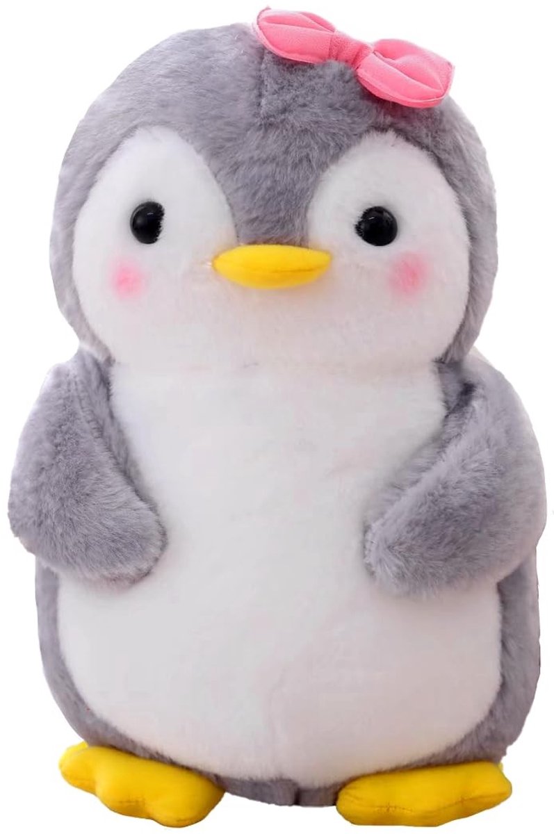 Dailygoods- Pluche Pinguïn 25 cm - Pluchen Speelgoed - Decoratiecadeau - Comfortabele Greep - Hoogwaardige Stoffen - Realistische Uitdrukking