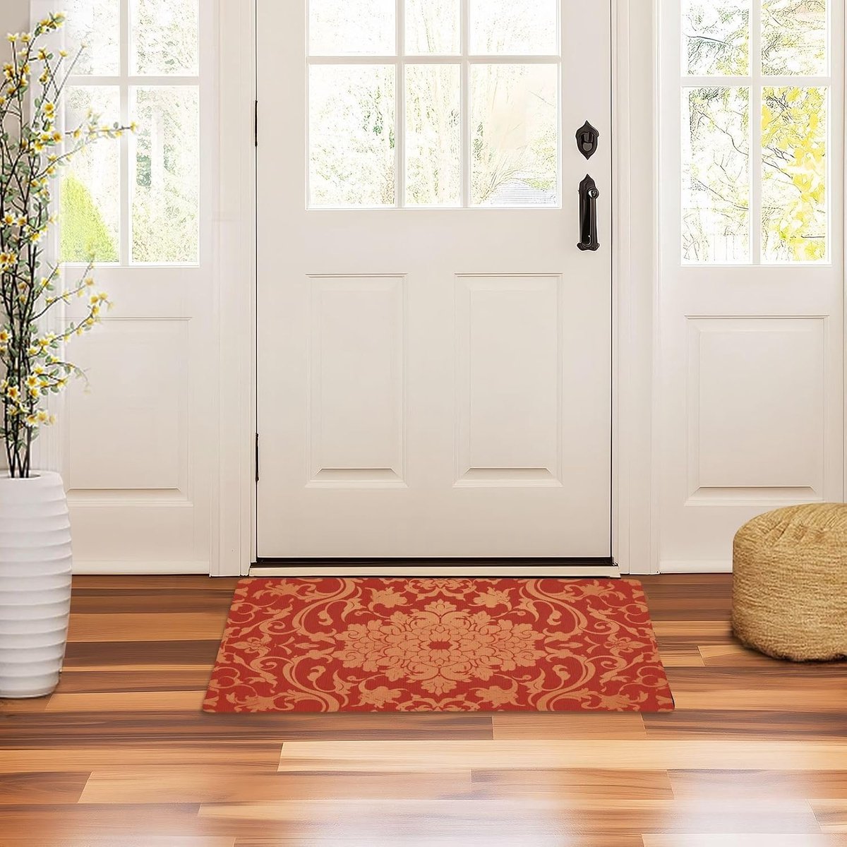 Voordeur Tapijt - Entree Mat - Vuil Vangen - Antislip Rubberen Achterkant - 81 x 50 cm - K