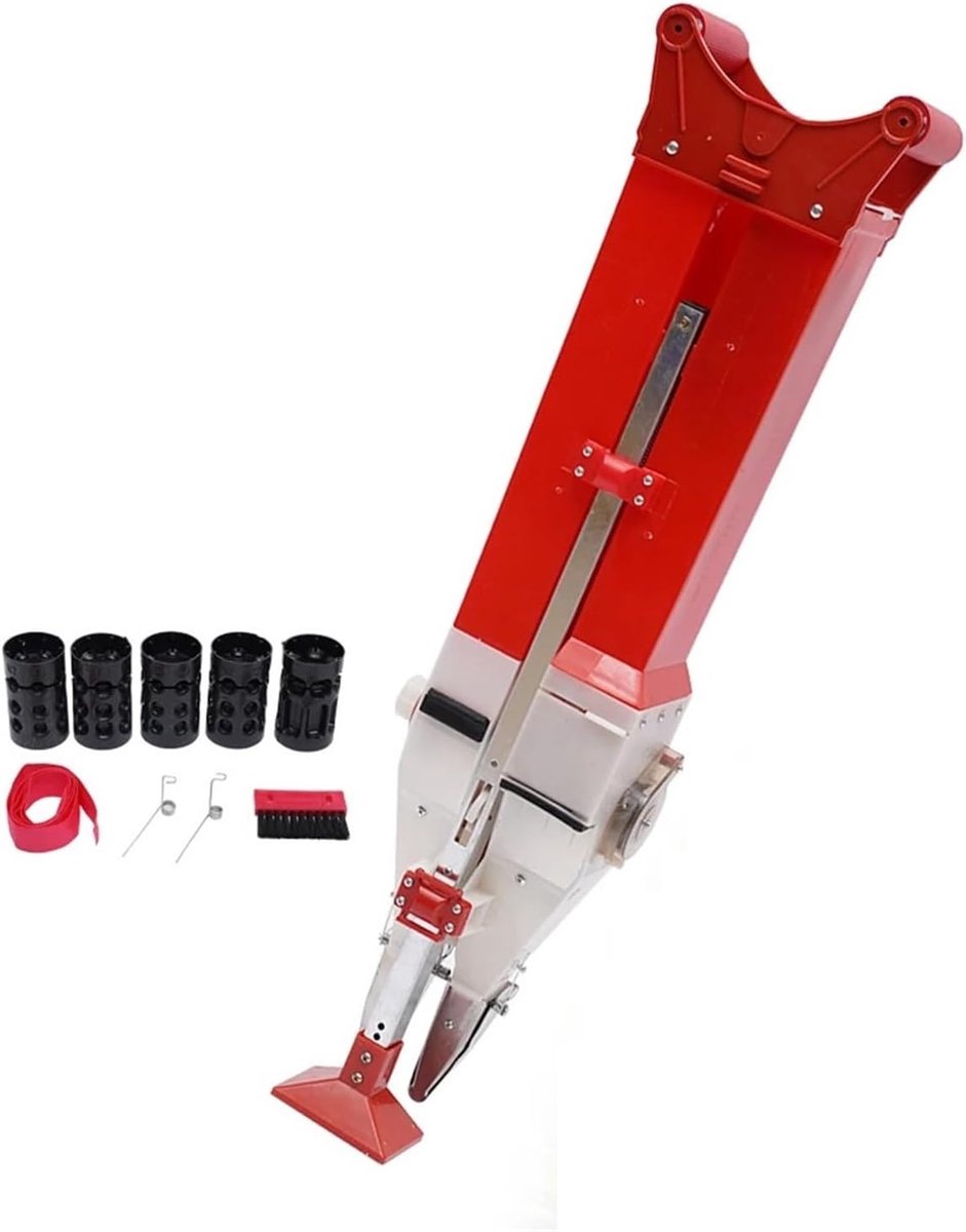 Handmatige Zaaimachine - Zaadstrooier - Planten Zaaien - Dubbele Cilinder - 80cm Werkbreedte - Groen
