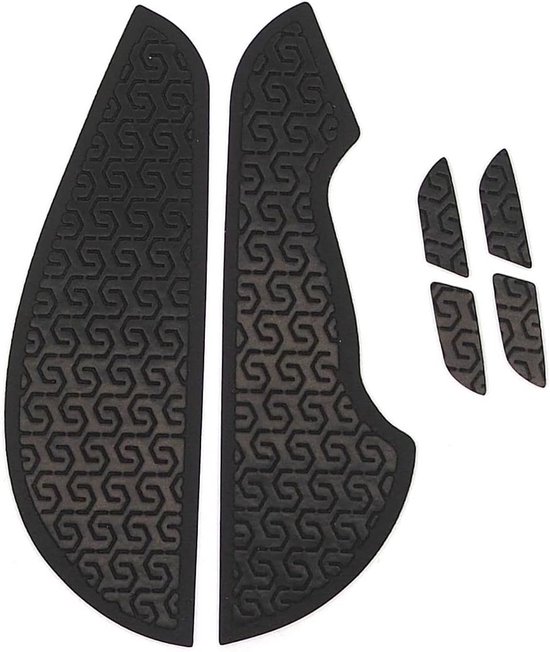 Anti-slip Stickers - Muis Grips - Gaming Controle - Zelfklevend Textuur - Specifiek Model - Zwart — afbeelding 3